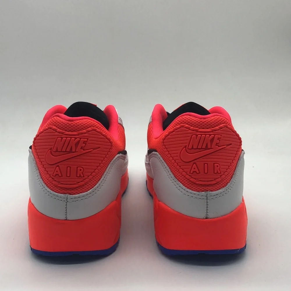 New Women’s Nike Air Max 90 NBY “20 Years” White/Orange/Blue FJ8901-900 NWOB - Picture 5 of 5